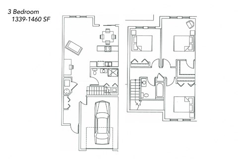 Castlewood Drive 2-4 Beds Townhouse for Rent - Photo Gallery 15